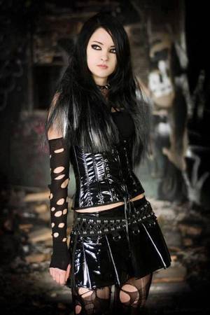 Anorexic Porn Dark Gothic - gothic addiction: Sexy Goth Girl Of the Day need this outfit rq