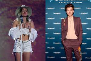 Miley Cyrus S&m Porn - Harry Styles and Miley Cyrus are reinventing their pop personas, but only  one is pulling it off