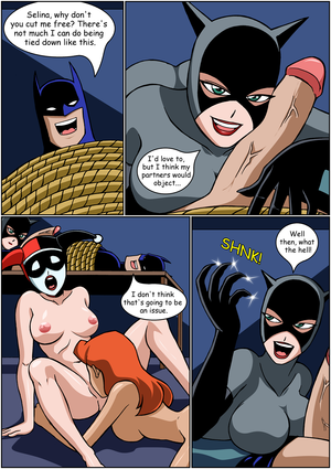 Batman Batgirl Catwoman And Batman Porn Comic - Rule 34 - 1boy 3girls batman batman: the animated series batman (series)  big breasts breasts catwoman comic comic page cunnilingus dc dc comics dcau  dialogue drawnthatwayxx female harley quinn harley quinn (classic)