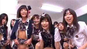 japanese teen reverse gang bang - Watch Japanese Teen Idols Fuck Teachers For a Main Act - Uta Kohaku,  Japanese Idol, Reverse Gangbang Porn - SpankBang
