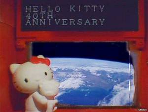 British Schoolgirl Porn - Hello Kitty in space