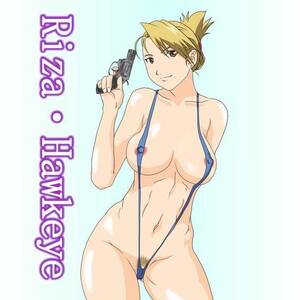 Fullmetal Alchemist Hawkeye Porn - Rize Hawkeye and her micro bikini [Fullmetal Alchemist] : r/rule34