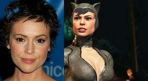Alyssa Milano Fucking - Is it me or do these three look familiar? : r/INJUSTICE