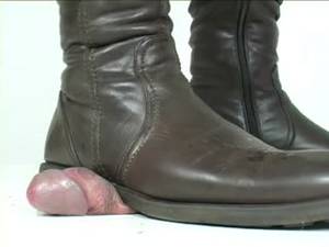 cum on boots - Cock Crush Boots