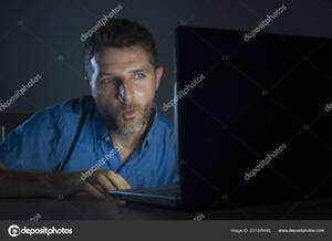 Internet Home Porn - Young Aroused Excited Sex Addict Man Watching Porn Mobile Online Stock  Photo by Â©TheVisualsYouNeed 231329442
