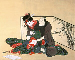 asian vintage sex 1800 - Shunga: Traditional Japanese Pornography - Parkstone Art