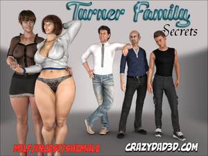 3d Family Sex Secrets - Turner Family Secrets [CrazyDad3D] Porn Comic - AllPornComic