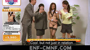 japanese nude tv shows unedited - CMNF, OON, nude at work video - Japanese erotic TV shopping channel sells  crazy office outfits for