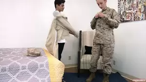 Military Mom Porn - Step Mom in the Marines Slept With Her Step Son | xHamster