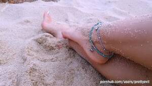 Beach Footjob Porn - Public Footjob on a Beach. Long toes and amazing feet and body! - Videos  Porno Gratis - YouPorn