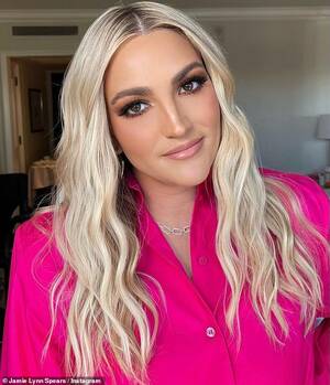 Jamie Lynn Spears Porn - Jamie Lynn Spears says she wishes father 'never would've drank'... but  adding that 'he is human' | Daily Mail Online