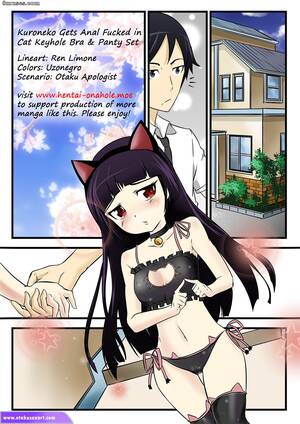 hentai cat nude - Kuroneko Gets Anal Fucked In Cat Keyhole Bra and Panty Set Issue 1 - 8muses  Comics - Sex Comics and Porn Cartoons