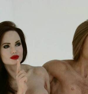 Conjoined Twins Porn - You can buy a nude statue of Jolie and Pitt as conjoined twins for $6000 -  NZ Herald