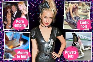 india rose porn - How millionaire porn heiress India Rose James, 30, went from party girl  burning Â£10 notes to mum of rocker's daughter | The Sun