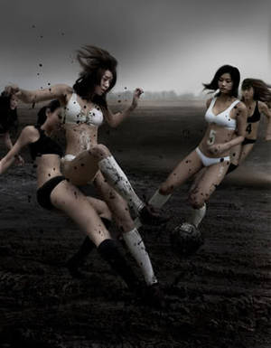 athletic asian girl nude - Sexy asian girls playing football in mud. The asian girls are in swim suits  and the pictures are fantastic.I think they are top models.Almoust naked  asian ...