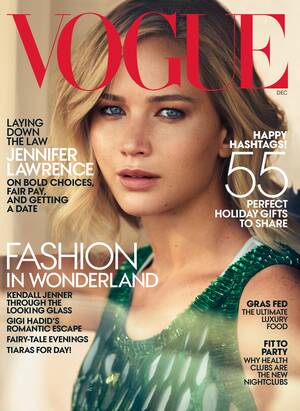 Jennifer Lawrence Comic Porn - Jennifer Lawrence's Cover Story in Vogue Magazine's December 2015 Issue |  Vogue