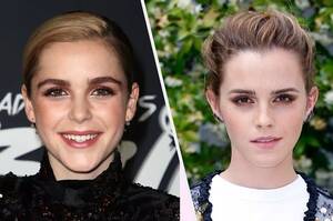 Emma Watson Millie Fucking - People Think Kiernan Shipka And Emma Watson Look Alike And I'm Not Sure  What To Think
