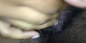 eating hairy pussy ebony - Eating My Girlfriends Creamy Juicy Pussy HD SEX Porn Video 5:28