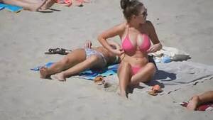 embarrassing big tits - Embarrassed Nude Girls: Embarrassed About The Big Boobs in Bikini â€“ Porn  GIF | VideoMonstr.com