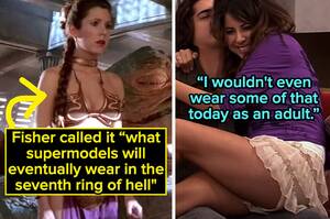 Carrie Fisher Fucking - 15 Inappropriate Movie/TV Costumes Actors Hated