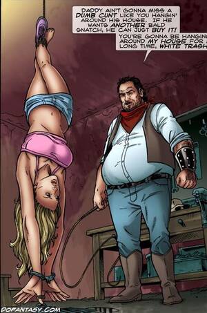 forced bondage toon - Stunning blonde girlfriend was enslaved - BDSM Art Collection - Pic 5