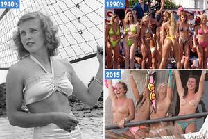 Florida Spring Break - Spring Break photos from 2018 all the way back to the 1930s pinpoint moment  nudity, sex and wild parties started | The Sun