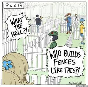 Dc Cerci Porn Comic - Community Post: 20 PokÃ©mon Jokes Only A PokÃ©maniac Will Understand--since i  can't have a hay maze I could have a spooky picket fence maze!