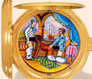 1700s Porn Painting - People even went to the extent of making erotic watches that had hardcore porn  painted on their dials.