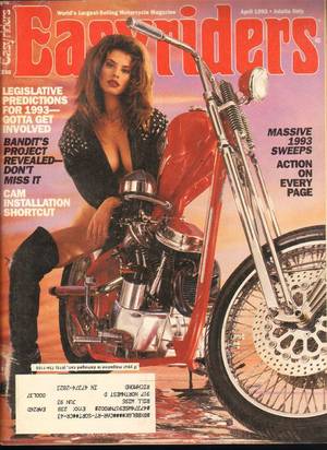 Easyriders Magazine 70s Porn - 1993 April Easyriders Motorcycle Magazine Back-Issue