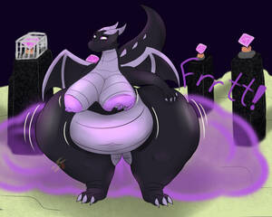 Dragon Fart Porn - Rule 34 - anthro big breasts breasts dragon ender dragon fart farting fat  female gas hi res ingeir palar microsoft minecraft mojang overweight  overweight dragon overweight female thick thighs video games wings