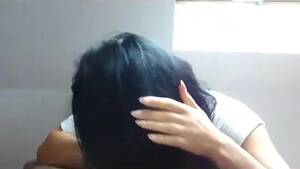 handjob hair - Handjob With Girls Hair Tied On The Cock Porn Video