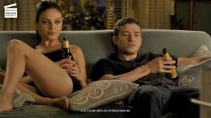 Mila Kunis Nude Porn - When Mila Kunis and Justin Timberlake watch a movie | Friends With Benefits  | Binge Comedy - YouTube