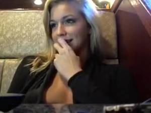 hot blonde public - 