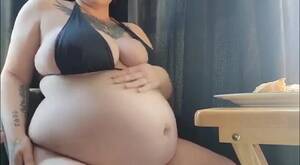 Giant Fat Women Pregnant Porn - Fat belly: Pregnant belly stuffing - video 3 - ThisVid.com