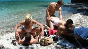 beach orgies videos - Real Public German Beach Orgy - FAPCAT