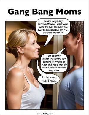 Gangbang Mother Captions Porn - Gang Bang Moms Read Online Free Porn Comic
