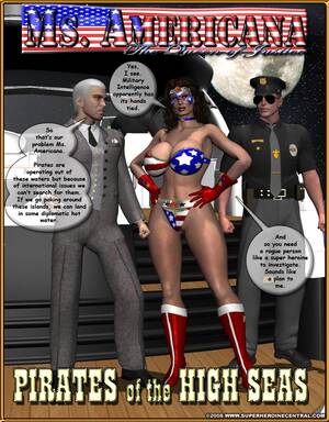 Americana Porn Comics - Ms Americana - Pirates of the High Seas - Porn Cartoon Comics
