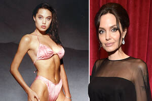 Angelina Jolie Shemale Porn - Angelina Jolie through the years: Her life in photos