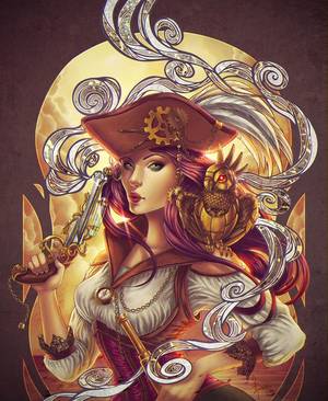 Art Blonde Female Pirate Porn - Pirate Gears by Bea-Gonzalez on DeviantArt