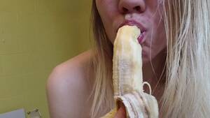 Girl Banana - Eat a Banana Seductively - Pornhub.com