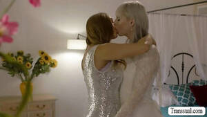 bride shemale in public - Wedding Shemale Porn Videos