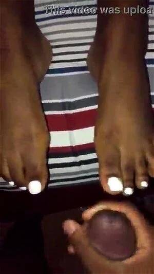 cum covered ebony feet porn - Watch ebony feet - Feet, Ebony, Cum On Feet Porn - SpankBang