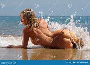 beach clip art nude erotic - Nude beach girl stock image. Image of model, skin, nakedness - 27061769