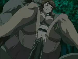 Anime Sex Slave Tentacles - Massive monster tentacles made a slave out of cute anime chick