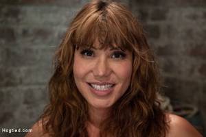 hogtied orgasm - Photo number 15 from Classic Hogtied<br>Big Titted MILF in the chair<