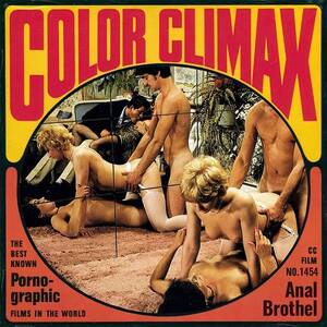 8mm anal porn - Color Climax Film 1454 - Anal Brothel - 8mm color sex loop