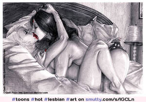 Erotic Lesbian Art Drawing Pencil - Erotic Lesbian Pencil Drawings - XXGASM