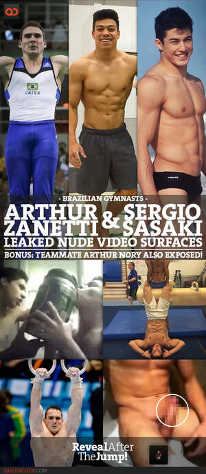 brazil nudist pre model - Brazilian Gymnasts Arthur Zanetti And Sergio Sasaki Leaked Nude Video  Surfaces - Bonus: Teammate Arthur Nory Also Exposed! - QueerClick