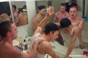 frat party fuck - Fraternity-X-Anthony-and-Brad-Freshman-Getting-Barebacked-