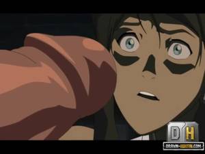 black coed fucking hard cartoons - Enchained Hentai Korra In Pigtails Gets Throat Fucked Deeply Before  Doggystyling By A Villain In A Long Coat